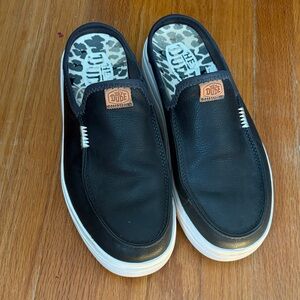 Hey Dude women’s Black Slip-On Shoes